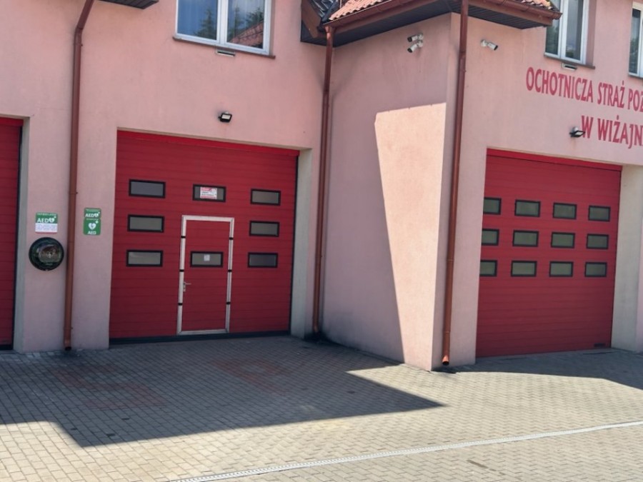 Defibrylator AED w Wiżajnach