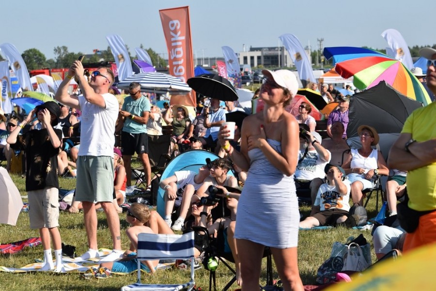 Suwałki odleciały na Air Show. Gorąco na ziemi, gorąco w powietrzu [zdjęcia]