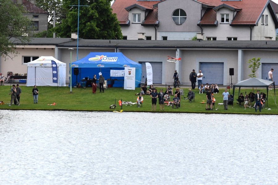 Puchar Centralnej Europy Modeli Wodnosamolotów w Suwałkach. Latanie nad Arkadią [zdjęcia]