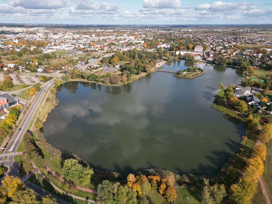Modele wodnosamolotów nad Zalewem Arkadia w Suwałkach. Puchar Centralnej Europy