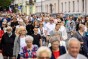 Procesja Bożego Ciała dwóch parafii w śródmieściu Suwałk [zdjęcia] 