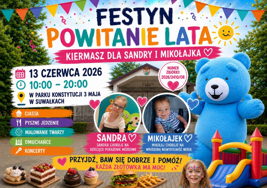 Festyn na rzecz Sandry i Mikołajka