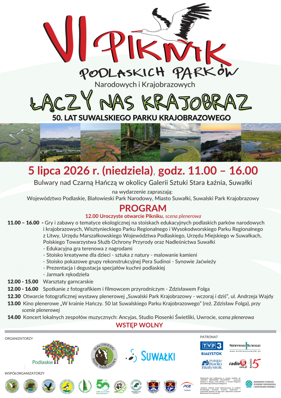 VI Piknik Podlaskich Parków Narodowych i Krajobrazowych