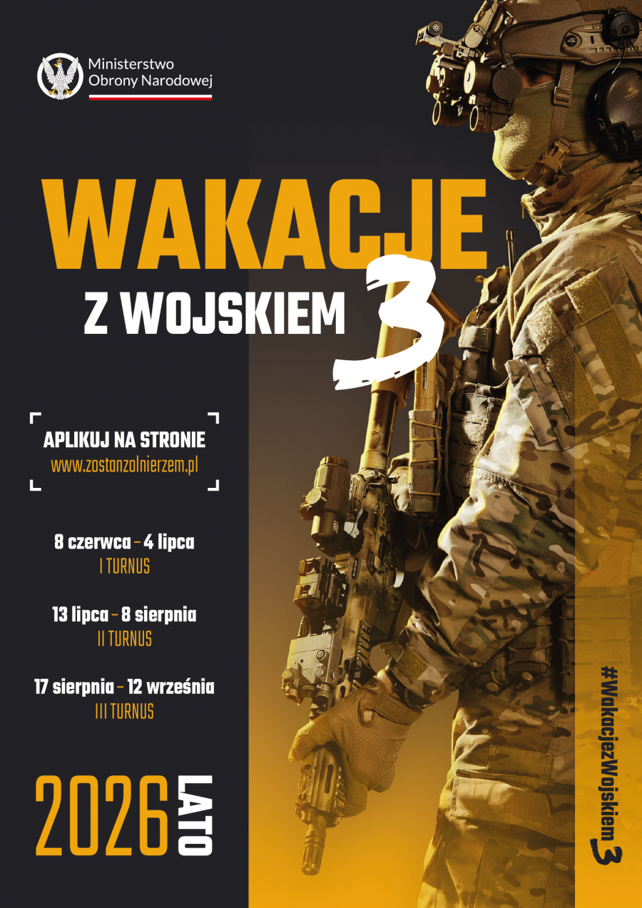 A może wakacje w mundurze? Wojsko zaprasza na szkolenia