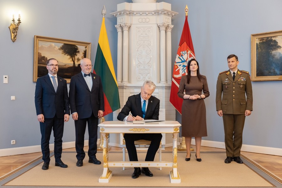 Prezydent Litwy podpisał ustawę  o poligonie w Kopciowie. Wójt Gib walczy o rekompensaty