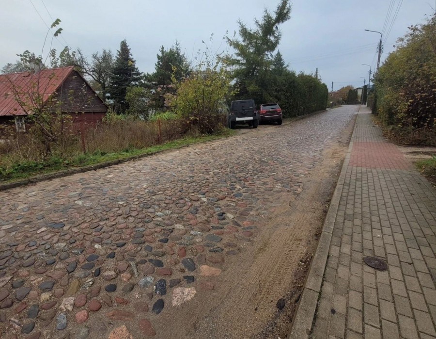 W Sejnach za rok znikną ostatnie kocie łby. Przebudowa ulicy Konopnickiej za 2,1 mln zł 