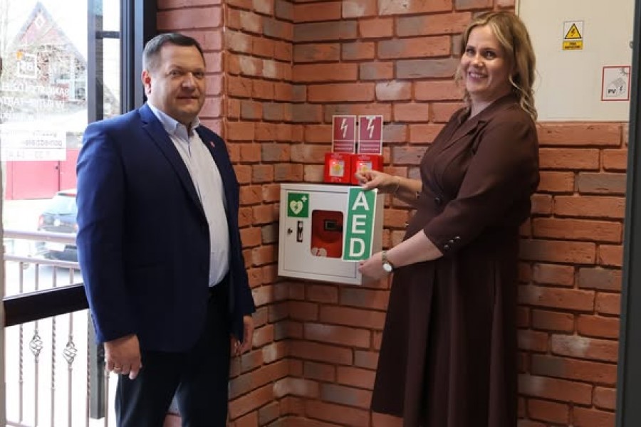 Kolejny defibrylator w Raczkach