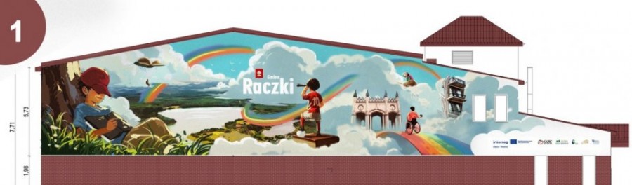 Gmina Raczki. Mieszkańcy wybrali mural
