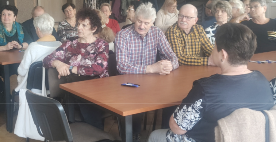 Szypliszki. Pierwsze spotkanie uczestników Klubu Senior Plus w Becejłach
