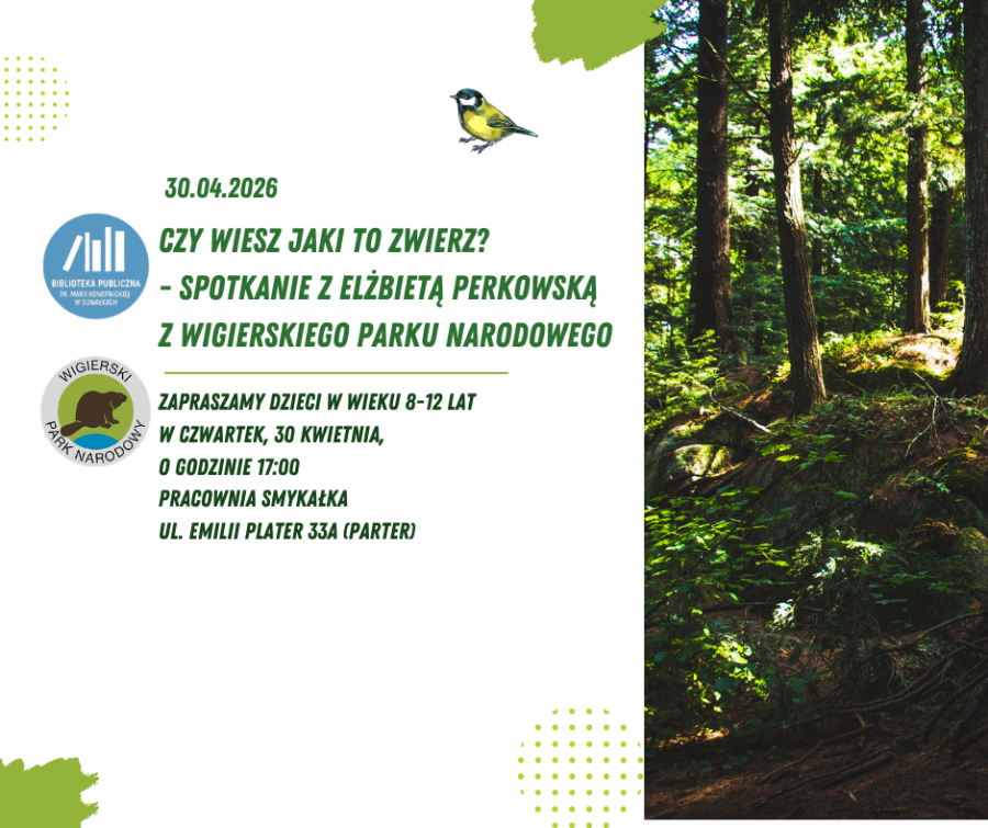 Czy wiesz jaki to zwierz? – spotkanie Bibliotecznego Klubu Przyrodnika