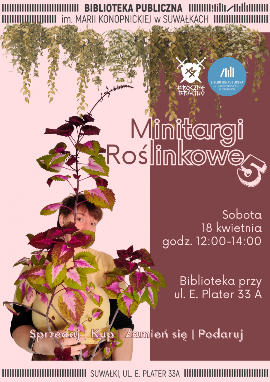 Już w sobotę Mini Targi Roślinkowe 5 w Bibliotece