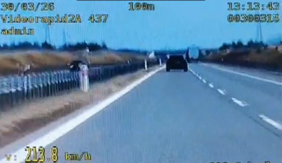 Pędził ekspresówką 213 kilometrów na godzinę