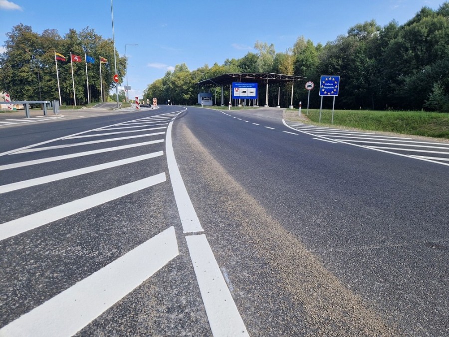 Litwa wzmacnia drogi na przesmyku suwalskim. Trwa modernizacja dróg powiatowych po stronie polskiej