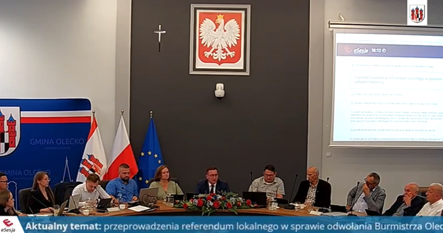 Olecko. Będzie referendum w sprawie odwołania burmistrza