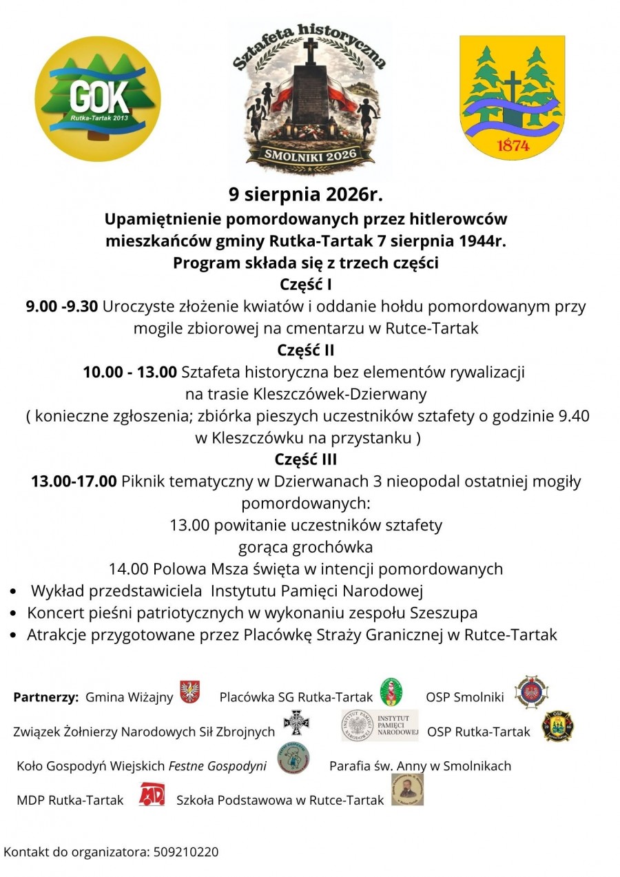 Rutka–Tartak. Obchody upamiętniające mieszkańców Wierzbiszk i Baranowa
