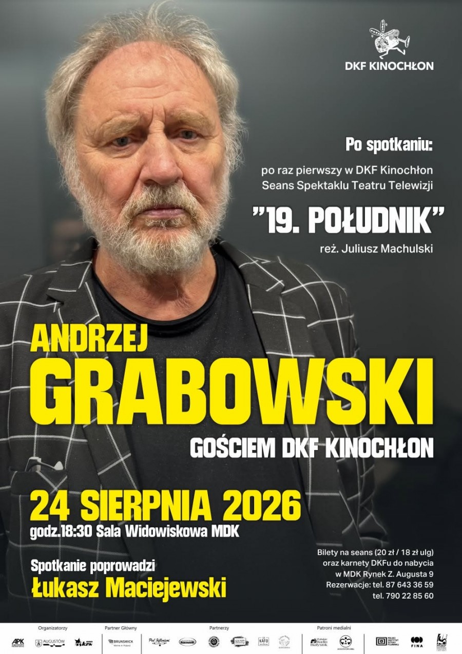 DKF KINOCHŁON – spotkanie z Andrzejem Grabowskim