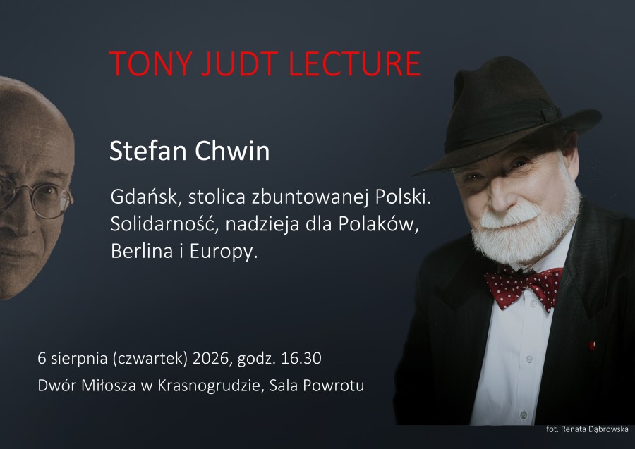 Wykład Gdańsk, stolica zbuntowanej Polski. Solidarność, nadzieja dla Polaków, Berlina i Europy