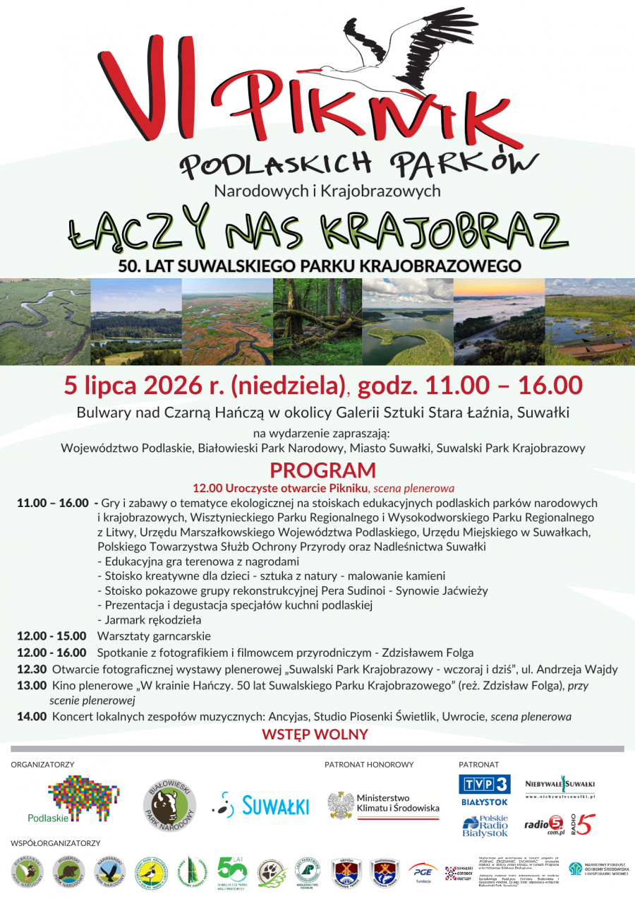 VI Piknik Podlaskich Parków Narodowych i Krajobrazowych w Suwałkach