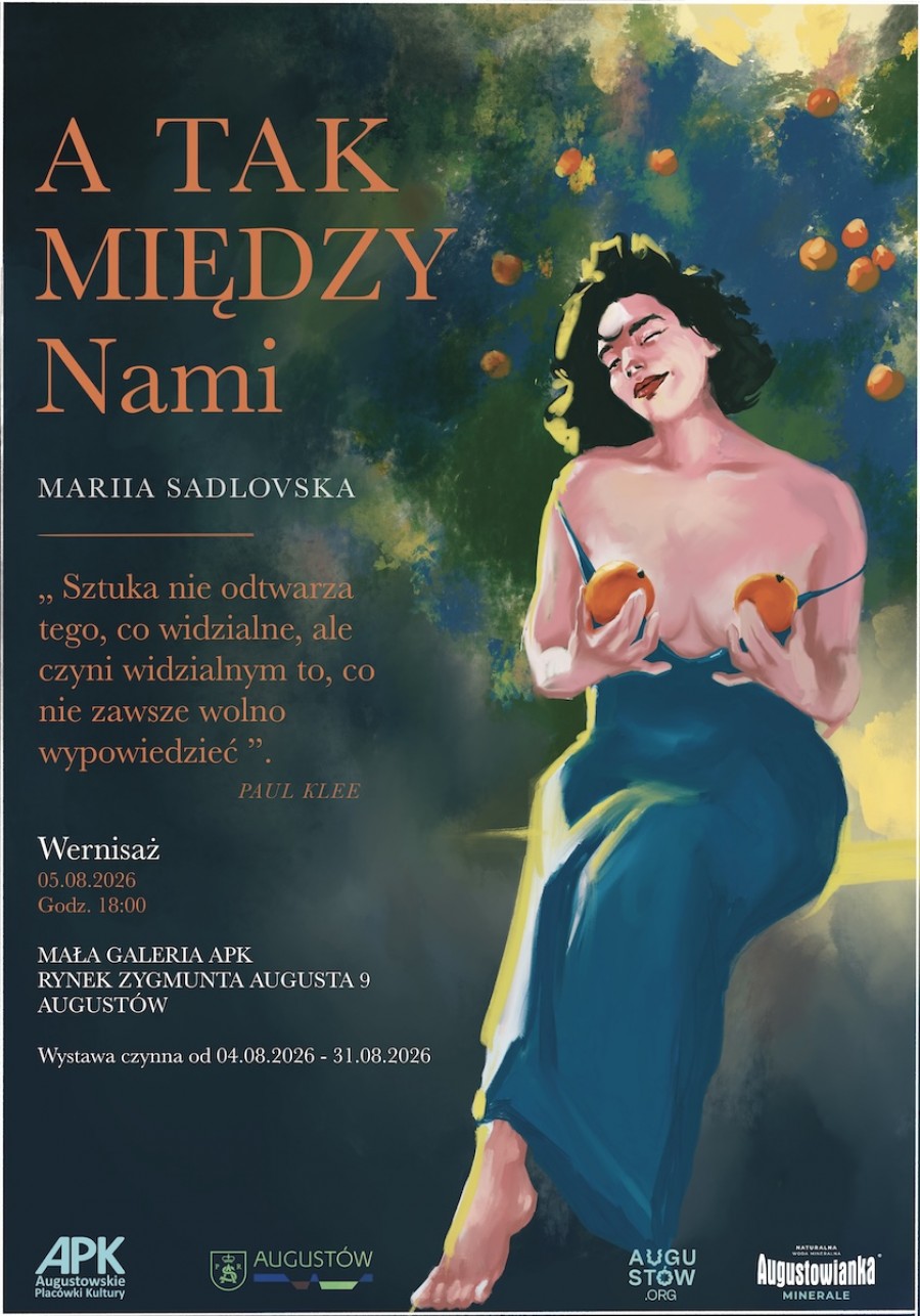 A tak między Nami – wystawa prac Marii Sadlovskiej