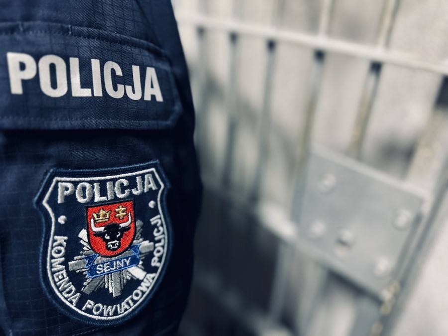 Sejny. Groził nożem młodemu mężczyźnie, który pisał do jego żony
