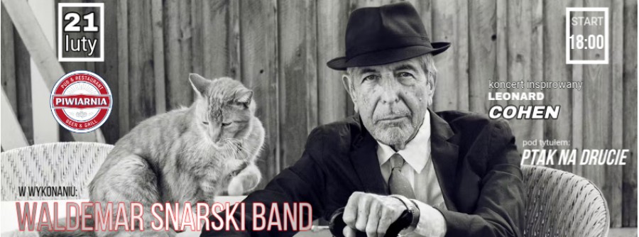 Piwiarnia Suwałki. Waldemar Snarski Band z koncertem Ptak na Drucie