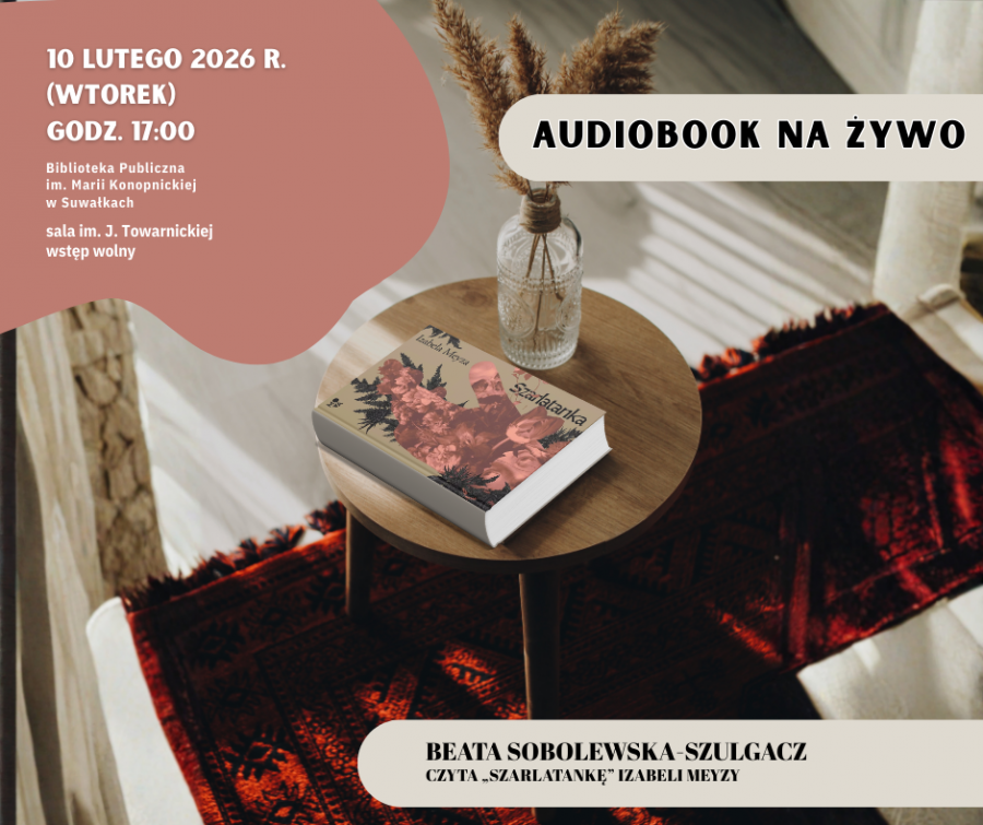 Audiobook na żywo – drugie spotkanie czytania dla dorosłych