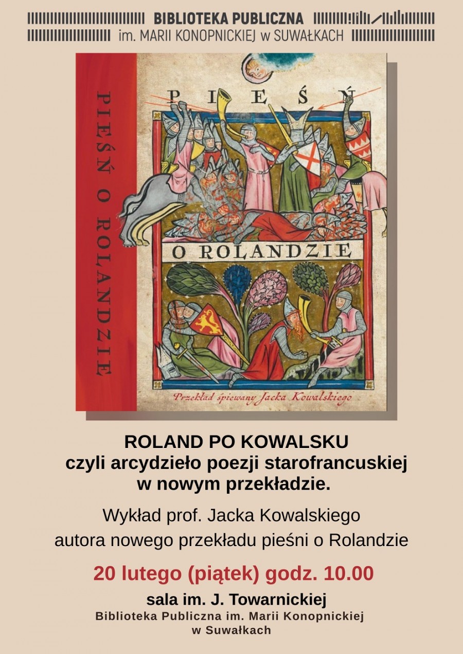 Wykład profesora Jacka Kowalskiego w suwalskiej Bibliotece