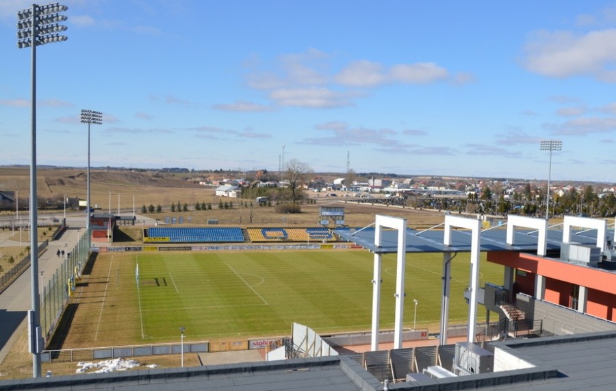 Suwałki. Na stadionie będzie schron na 300 osób, jest przetarg na dokumentację