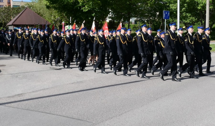 Powiatowe Obchody Dnia Strażaka w Suwałkach [zdjęcia]