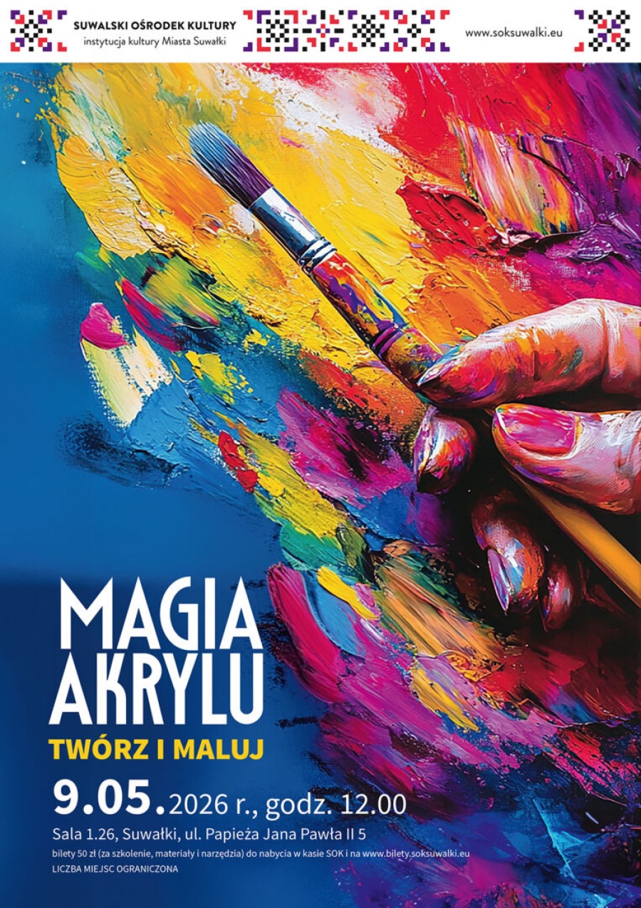 Warsztaty Magia akrylu. Twórz i maluj 
