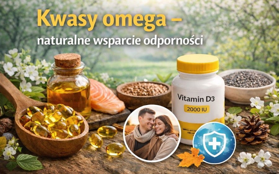 Kwasy omega – naturalne wsparcie odporności