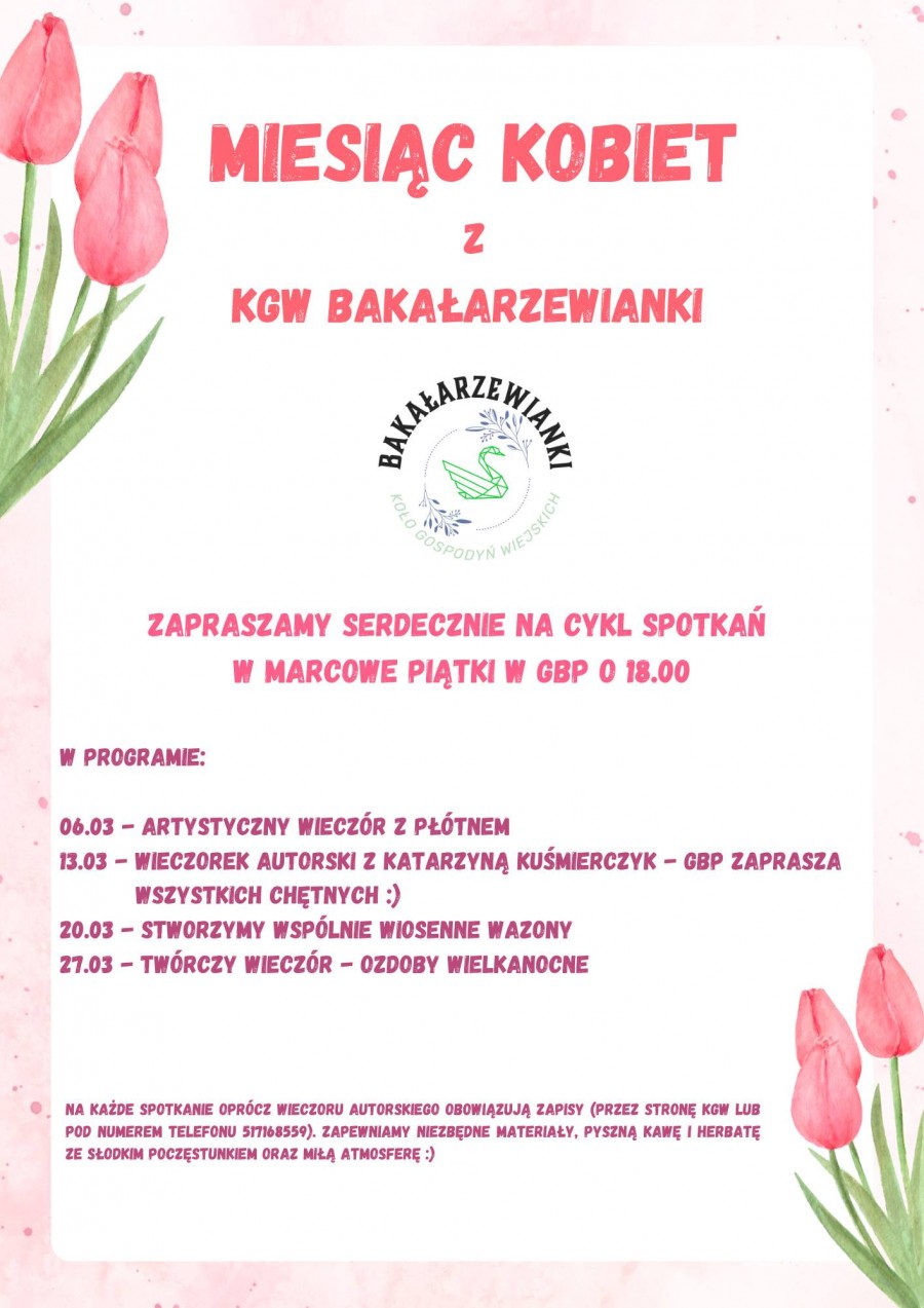 W Bakałarzewie Dzień Kobiet trwa cały miesiąc