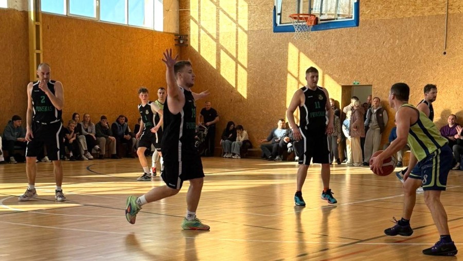 Koszykarze z Puńska na czwartym miejscu w rozgrywkach o Puchar Kalwarii [zdjęcia]