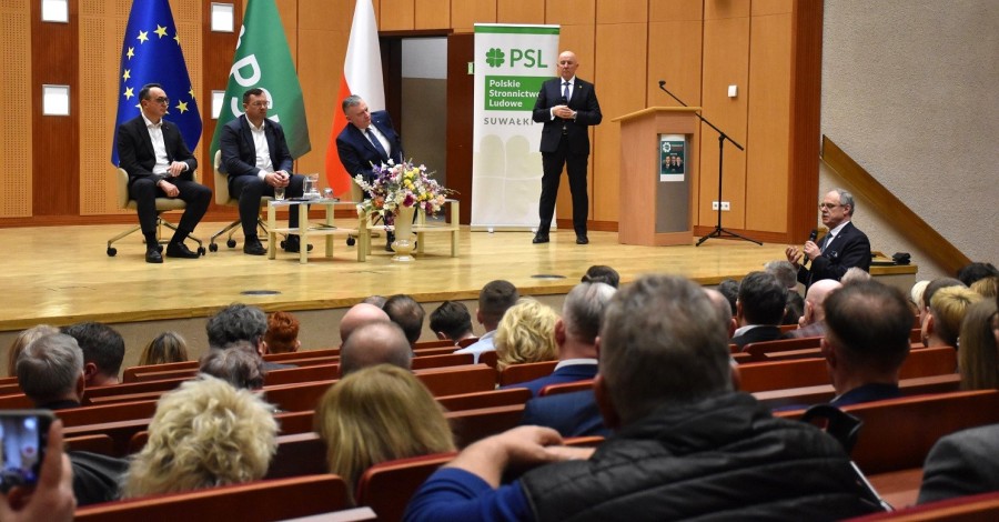 Ministrowie z PSL w Suwałkach. Kiedy droga Białystok – Suwałki i pomoc dla przygranicznego regionu 