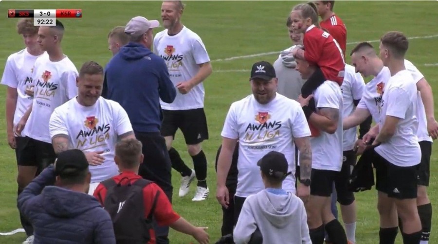 Pomorzanka Sejny pokonała Rudnię Zabłudów 3:0 i  awansowała do IV ligi!