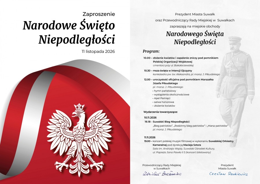 Obchody Narodowego Święta Niepodległości w Suwałkach