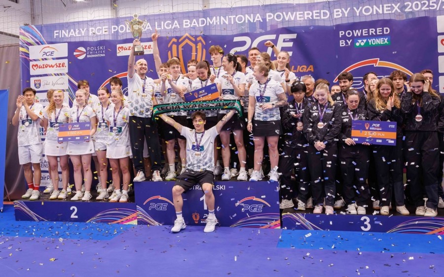 SKB Litpol-Malow Suwałki z brązem Ekstraligi Badmintona. Na podium od 1998 roku