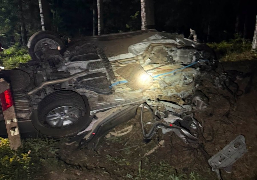 Śmiertelny wypadek w Przewięzi na trasie Augustów – Sejny
