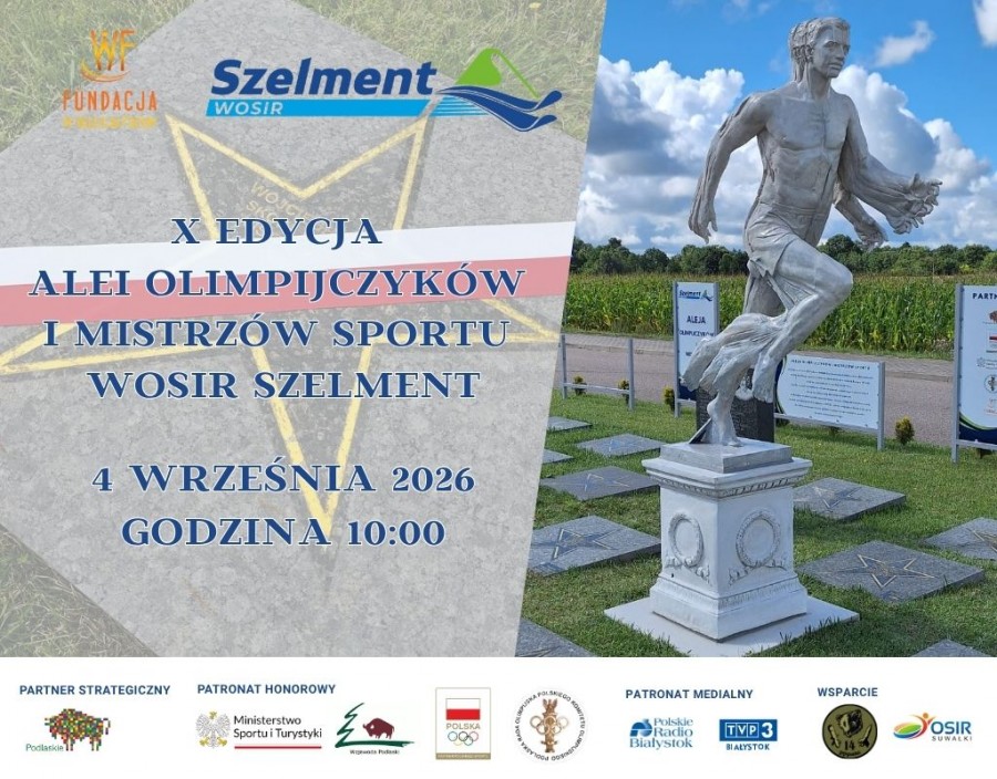 X edycja Alei Olimpijczyków i Mistrzów Sportu w WOSiR Szelment