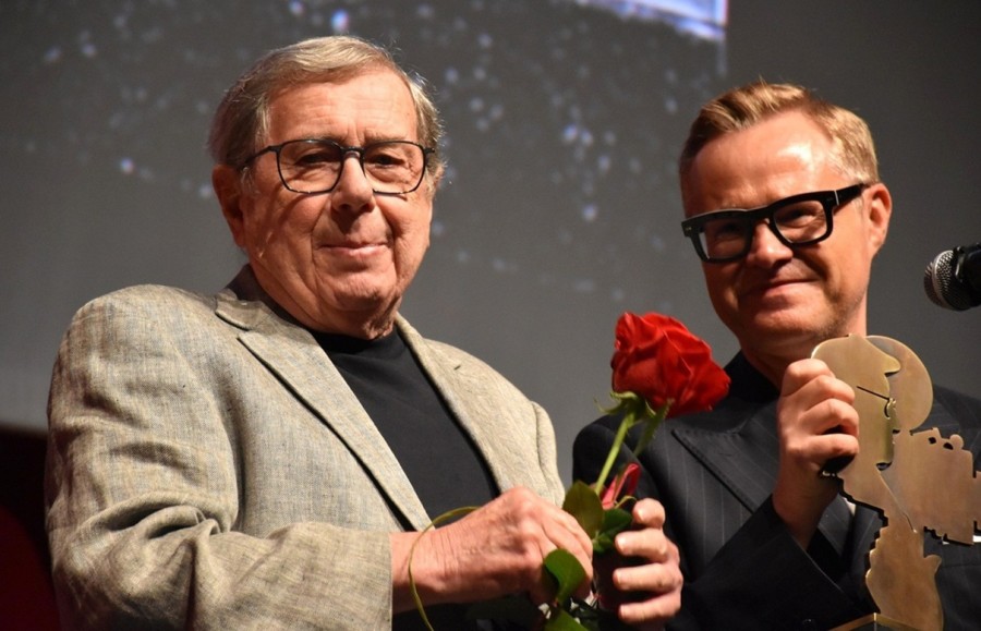 Janusz Gajos, Allan Starski i Wojciech Marczewski z nagrodami Festiwalu Wajda na Nowo [zdjęcia]