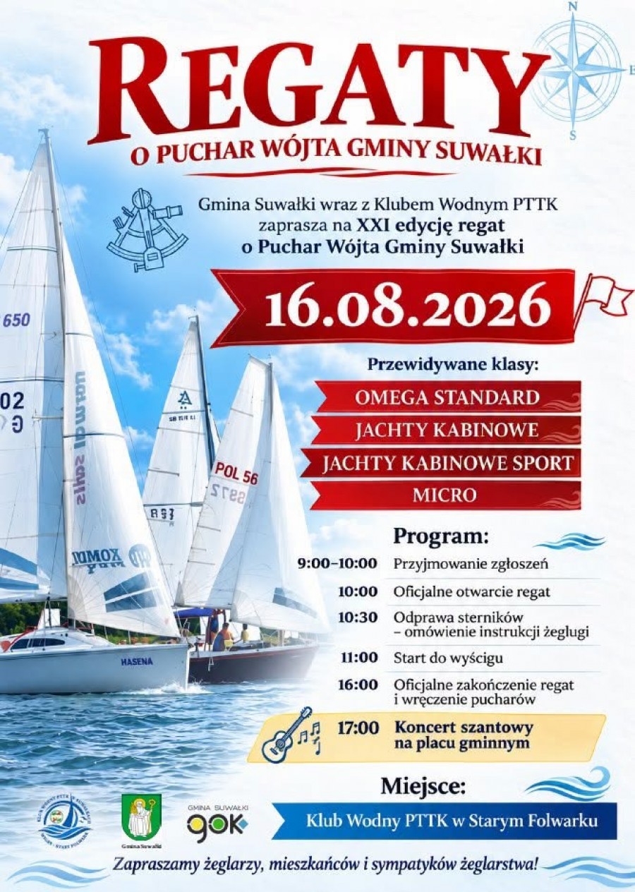 Regaty o Puchar Wójta Gminy Suwałki