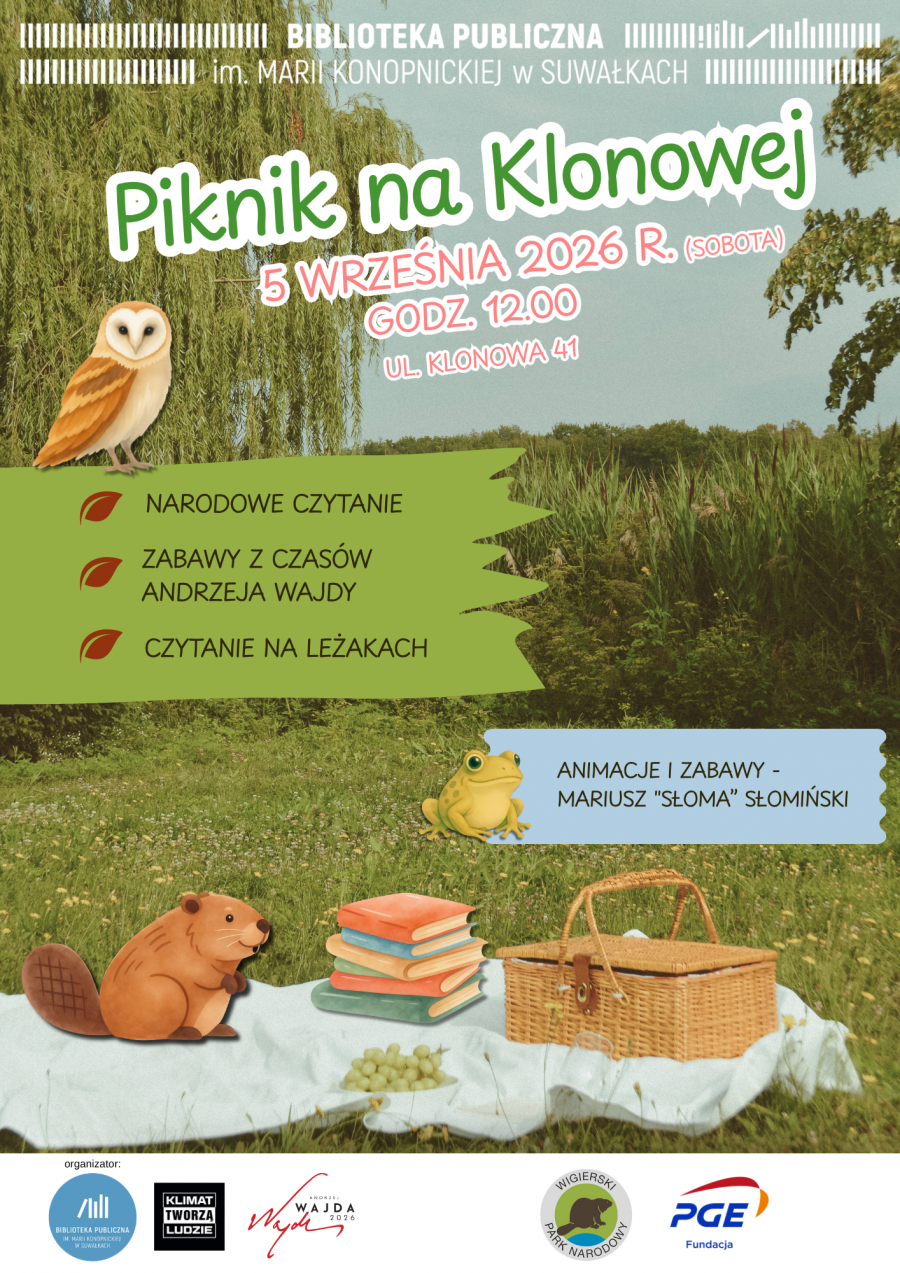 Piknik na Klonowej – już w sobotę 5 września!