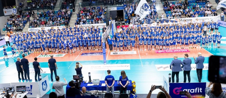 Siatkarze Ślepska Malow Suwałki wśród najchętniej oglądanych. Symbol miasta 