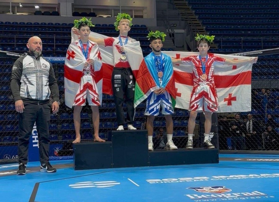 MMA. Dawid Bałtrukanis z Berserkers Team Suwałki Mistrzem Europy IMMAF 2026  