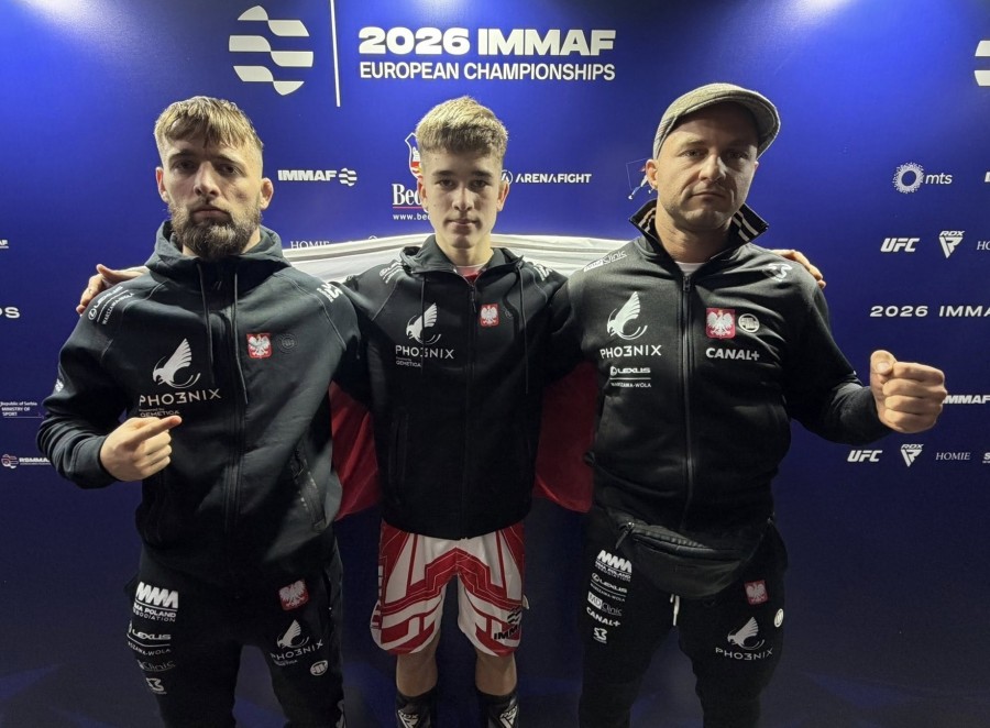 MMA. Kornel Słabiński tym razem zebrał doświadczenie w Mistrzostach Europy IMMAF