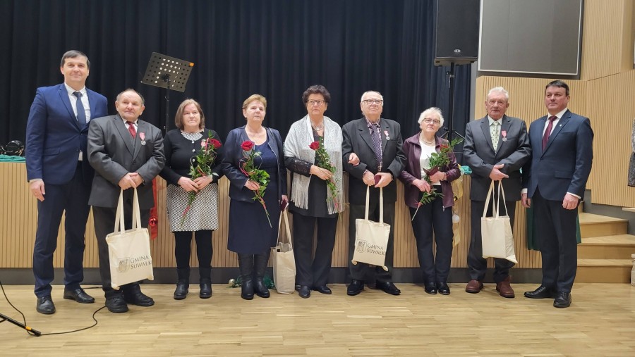 Na dobre i na złe od 50 lat. Złote gody par z gminy Suwałki [zdjęcia]