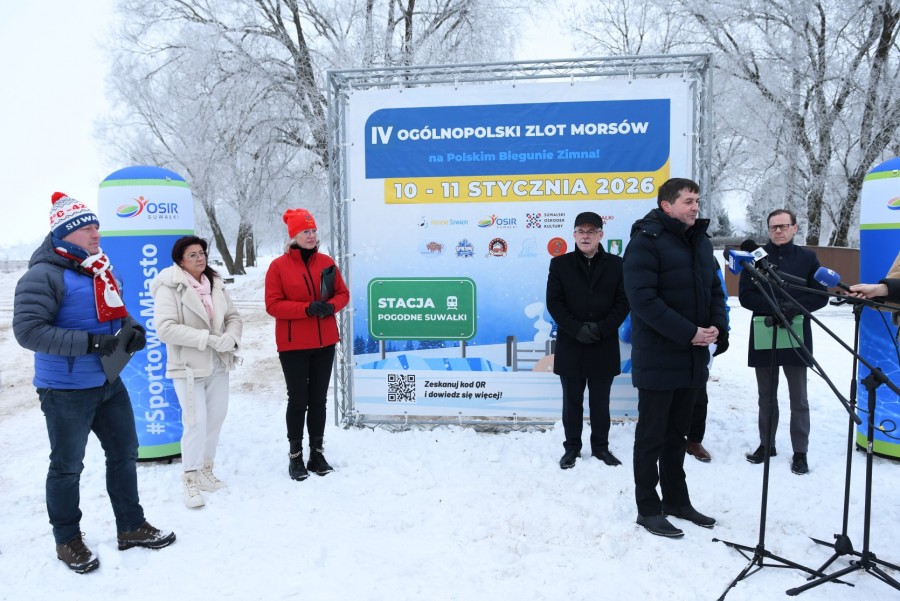 Gmina razem z miastem na Stacji Pogodne Suwałki. Dania regionalne dla zziębniętych morsów i biegaczy