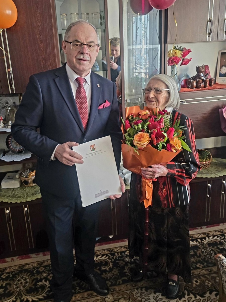 Druga w ciągu tygodnia Suwalczanka świętuje jubileusz. Leokadia Malinowska  obchodzi setne urodziny