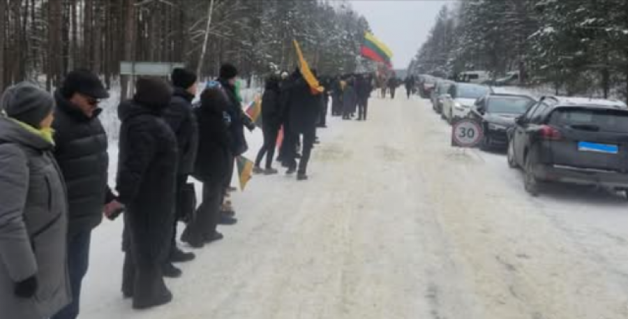 Kopciowo. Ponad 1000 osób demonstrowało przeciwko planom budowy poligonu wojskowego