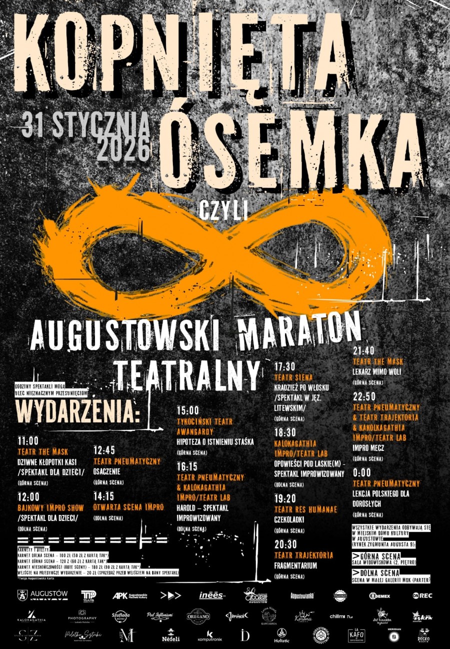 Kopnięta Ósemka – Augustowski Maraton Teatralny